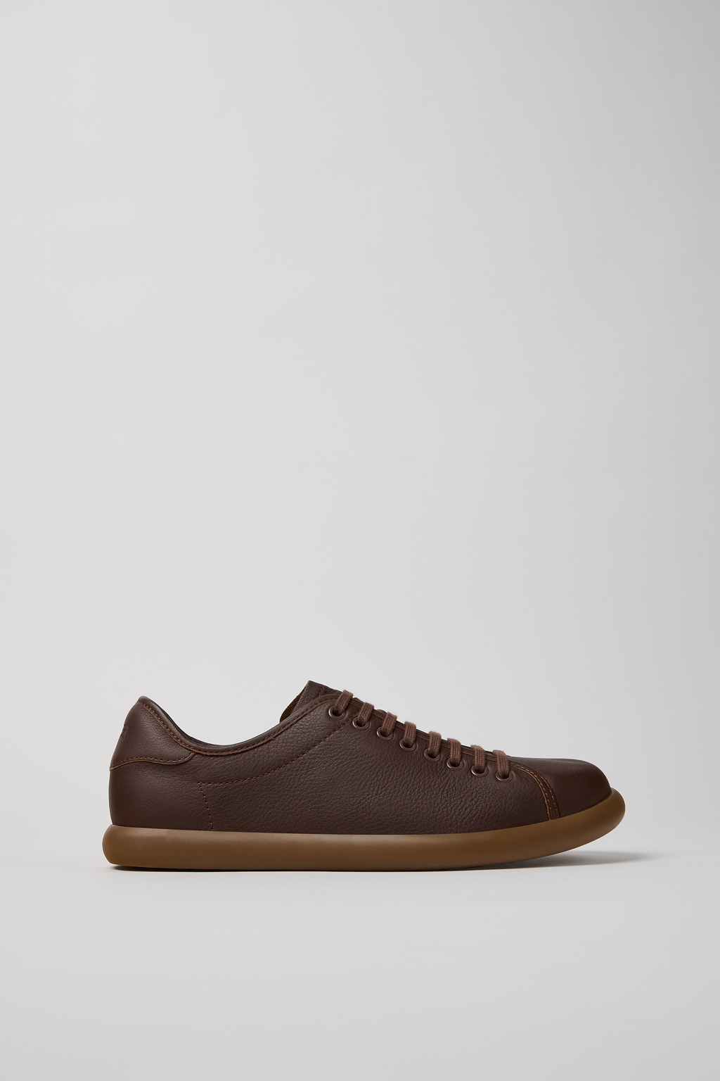 Pelotas Soller Brown Leather Sneakers for Men. - Image 2