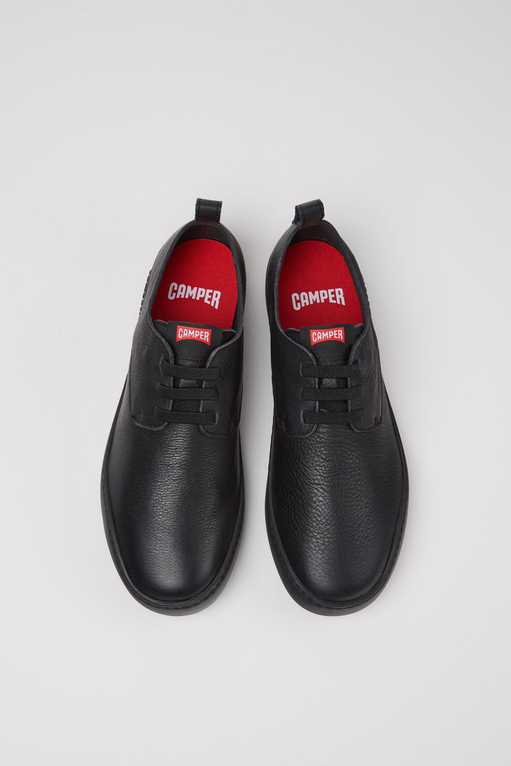 Peu Touring Black Leather Shoes for Men. - Image 4