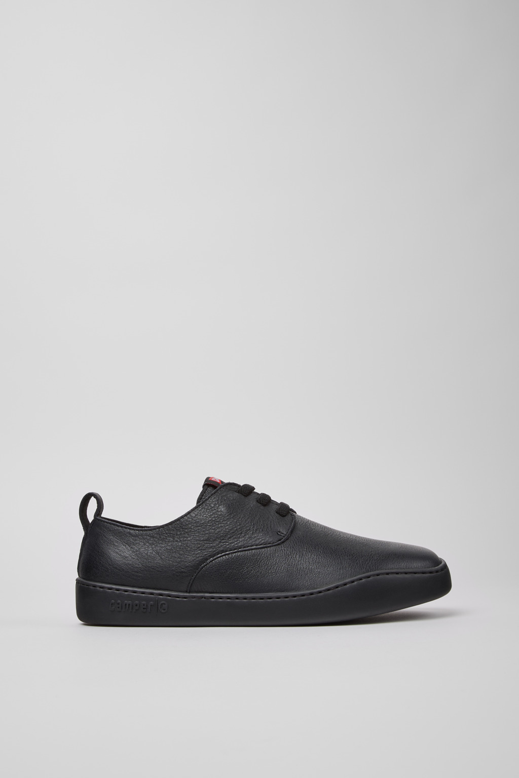 Peu Touring Black Leather Shoes for Men. - Image 2