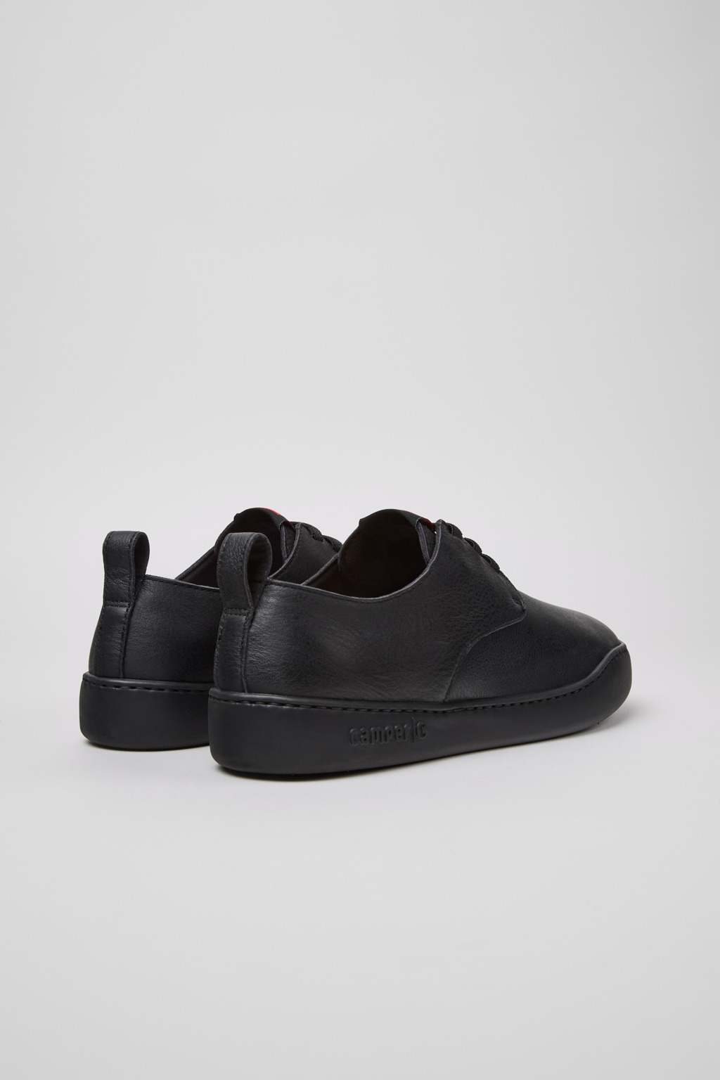 Peu Touring Black Leather Shoes for Men. - Image 3