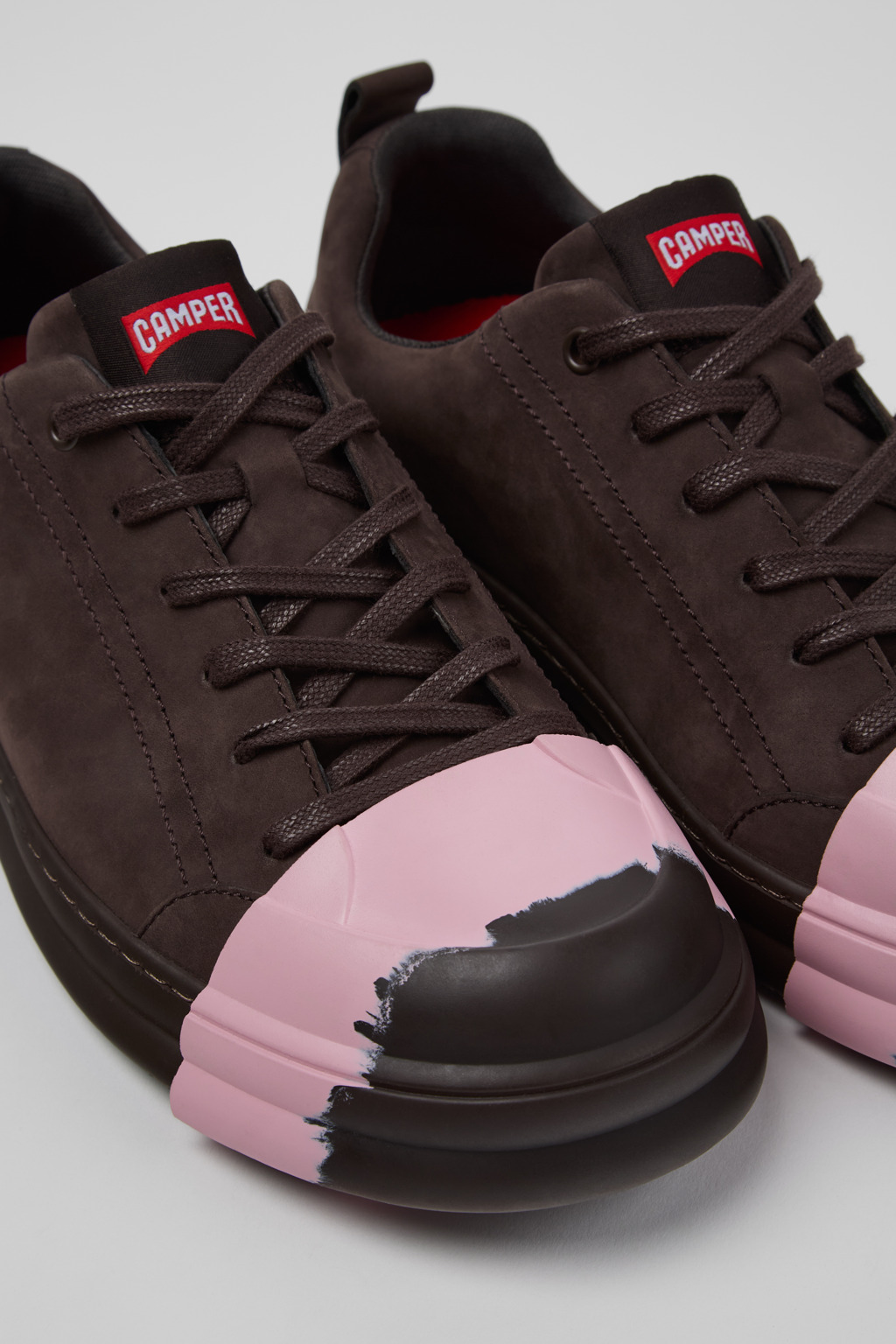 Junction Runner Brown Nubuck Men's Sneakers.