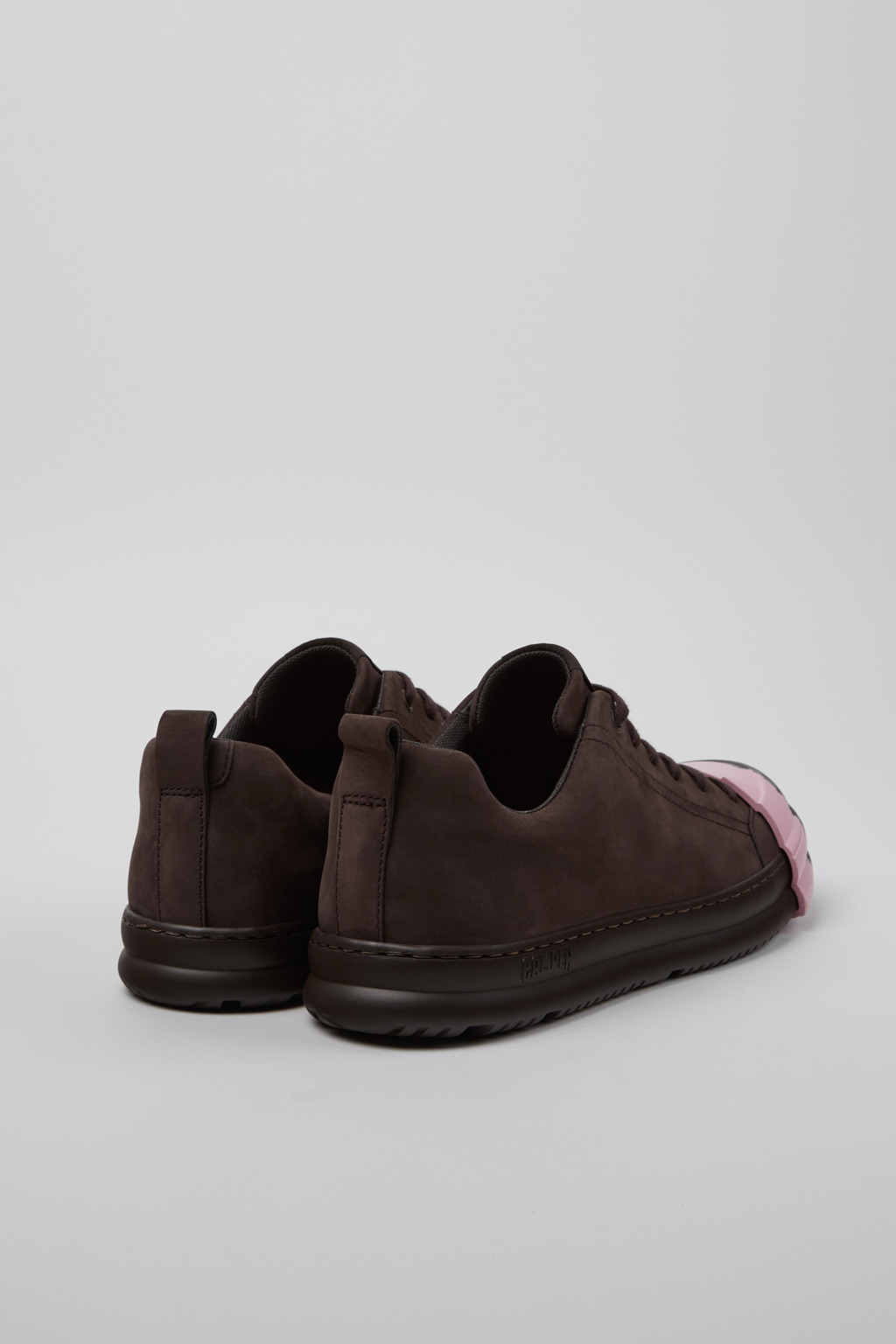 Junction Runner Brown Nubuck Men's Sneakers. - Image 3