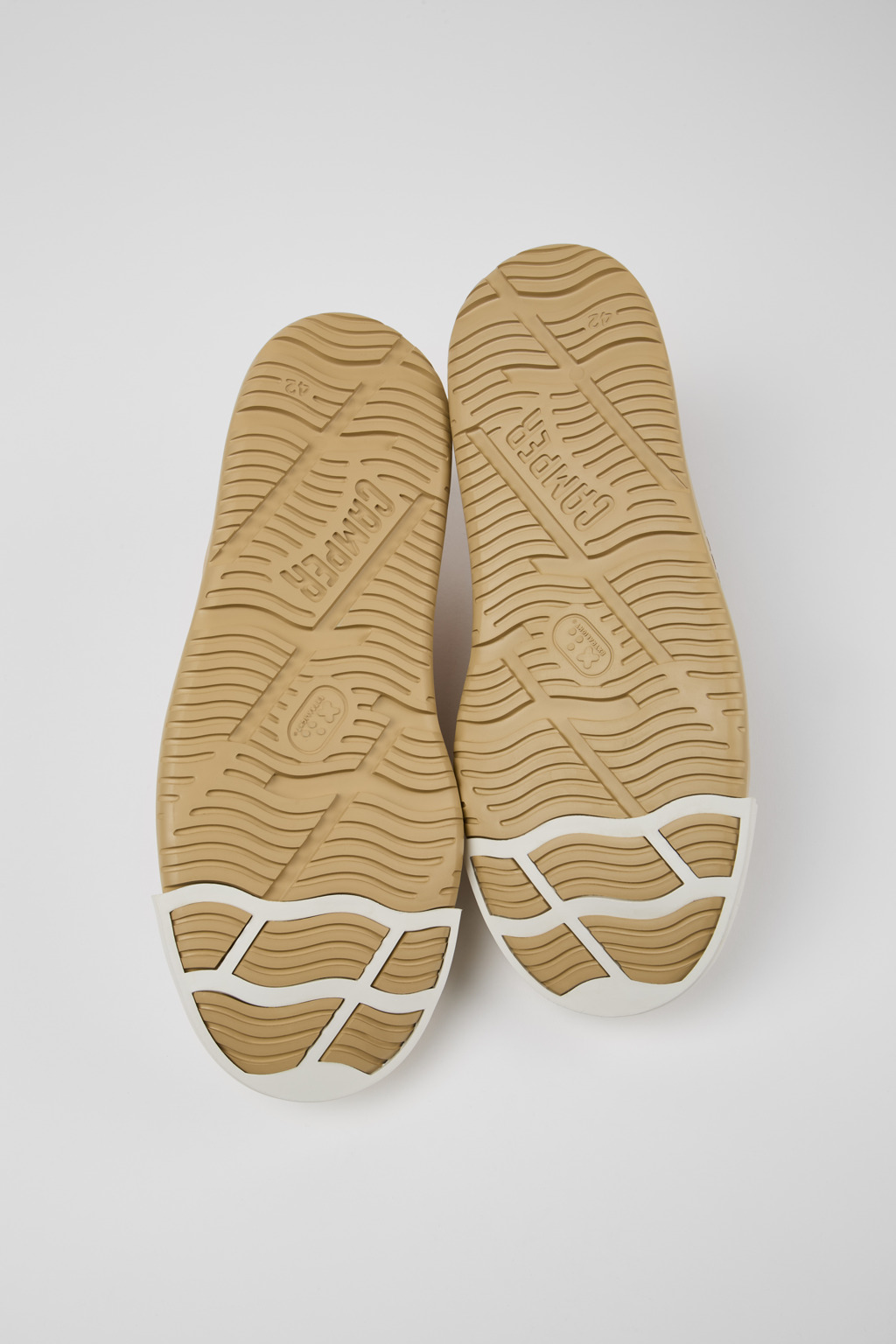 Junction Runner Beige Nubuck Men's Sneakers. - Image 5