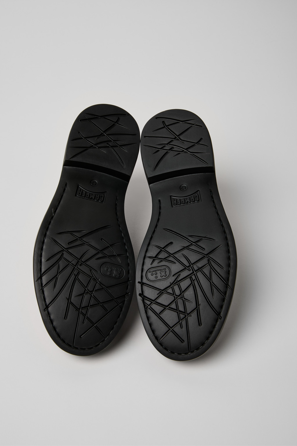 Dean Black Leather Shoes for Men. - Image 5