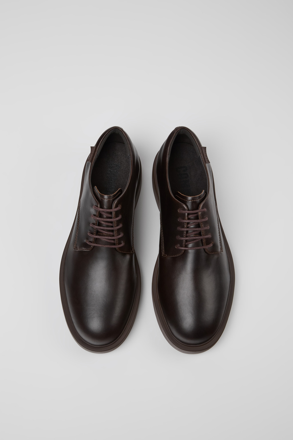 Dean Brown Leather Shoes for Men. - Image 4