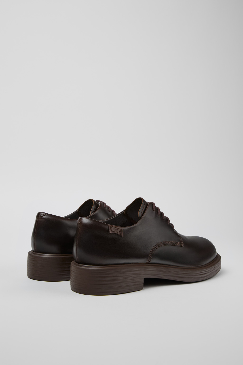 Dean Brown Leather Shoes for Men. - Image 3