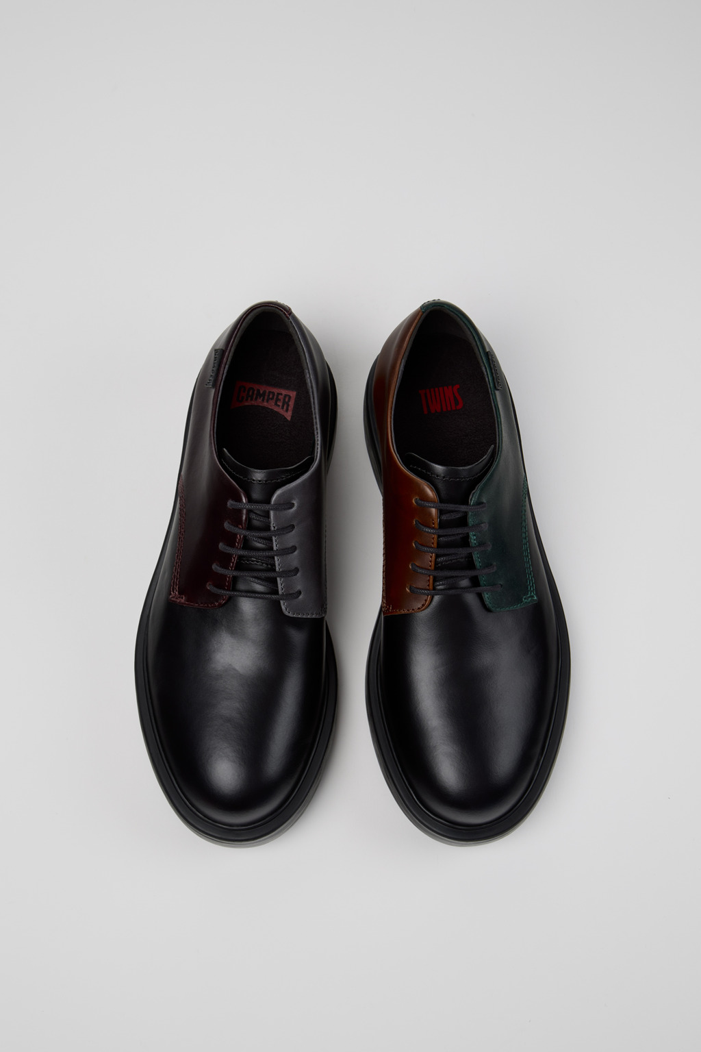 Twins Multicolor Leather Shoes for Men. - Image 4