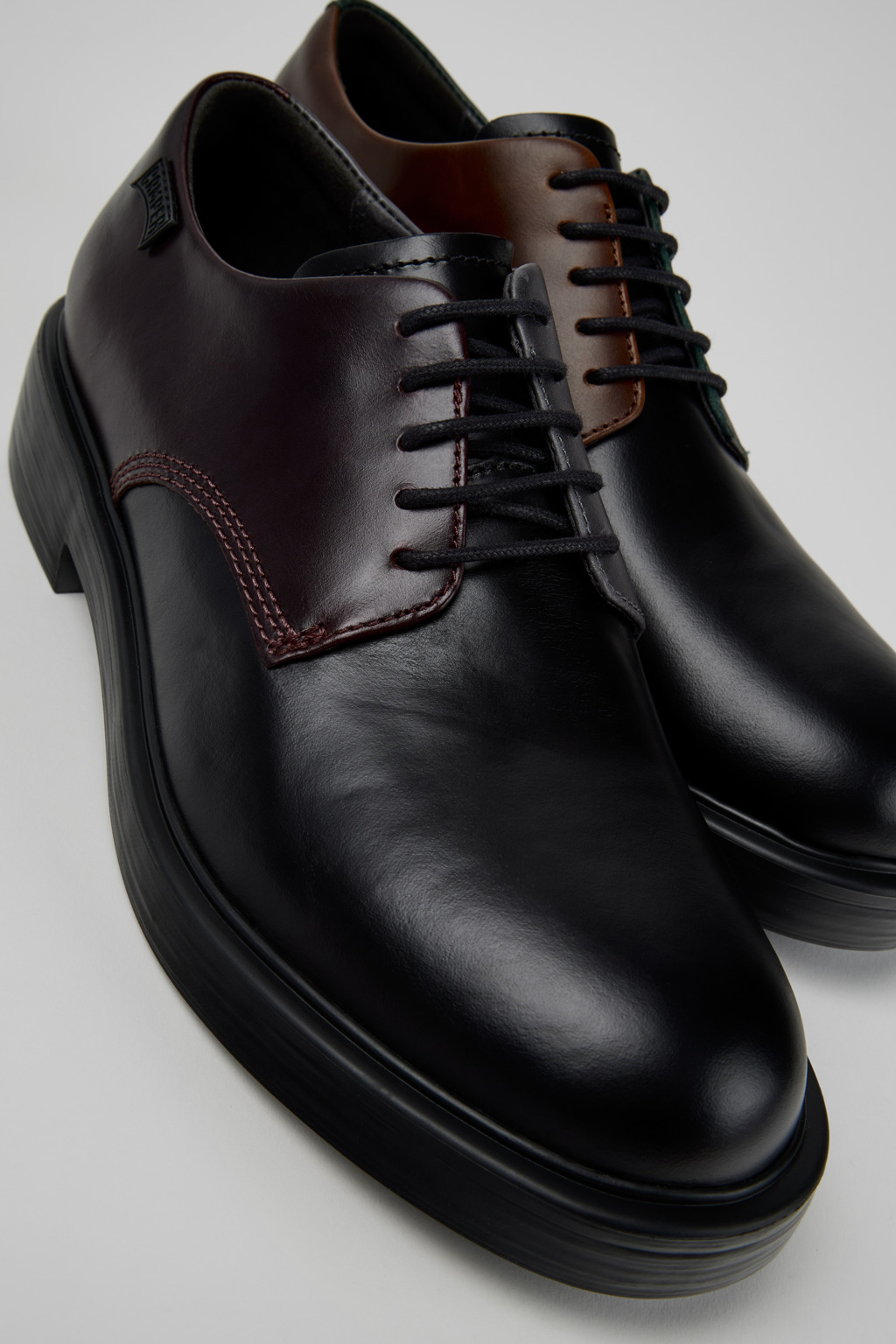 Twins Multicolor Leather Shoes for Men.