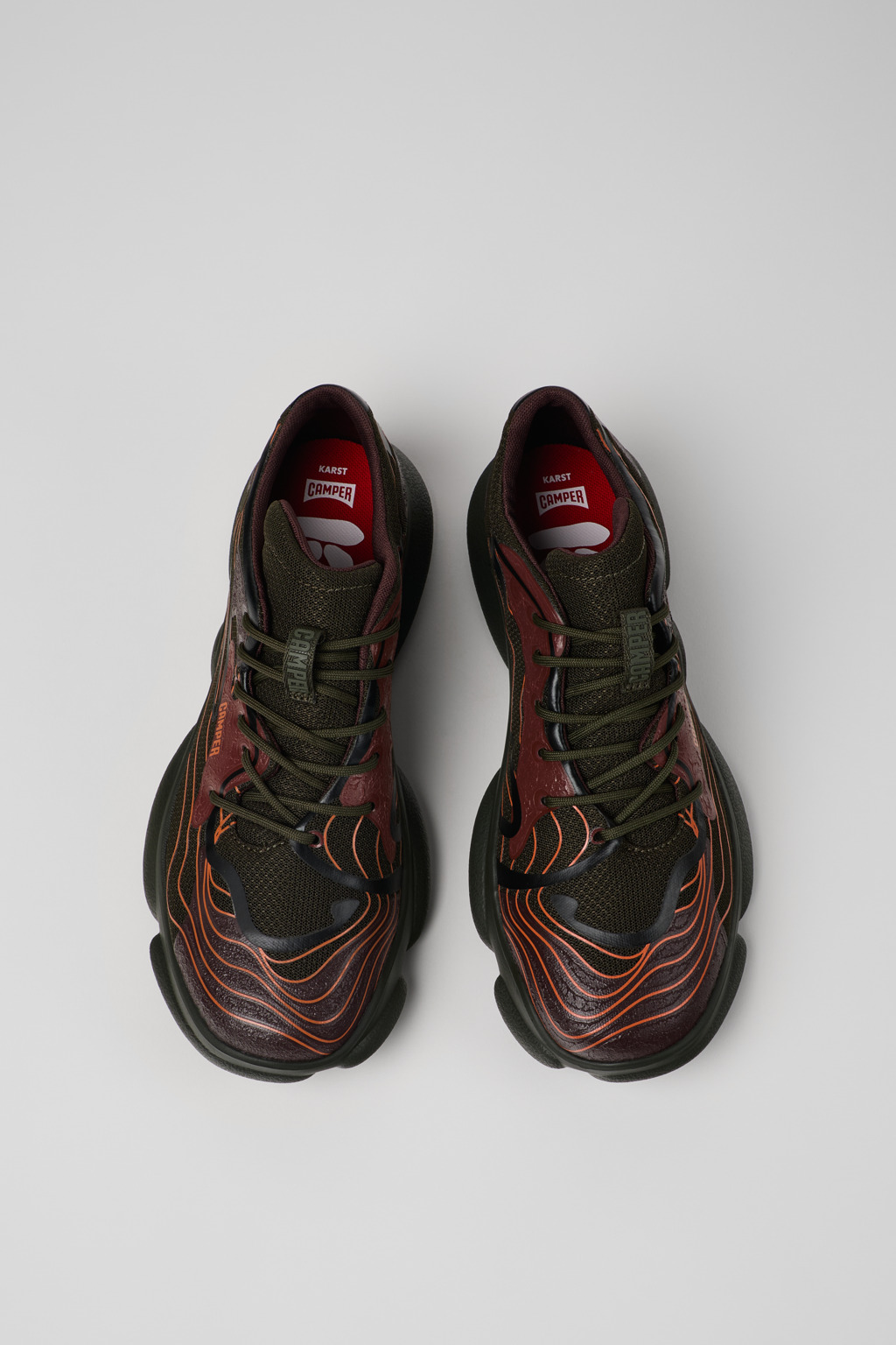 Karst Multicolored Textile Sneaker for Men - Image 4