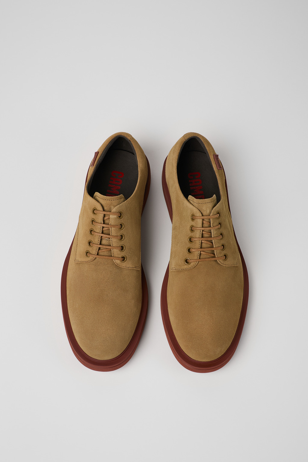 Norman Light brown nubuck shoes for men - Image 4