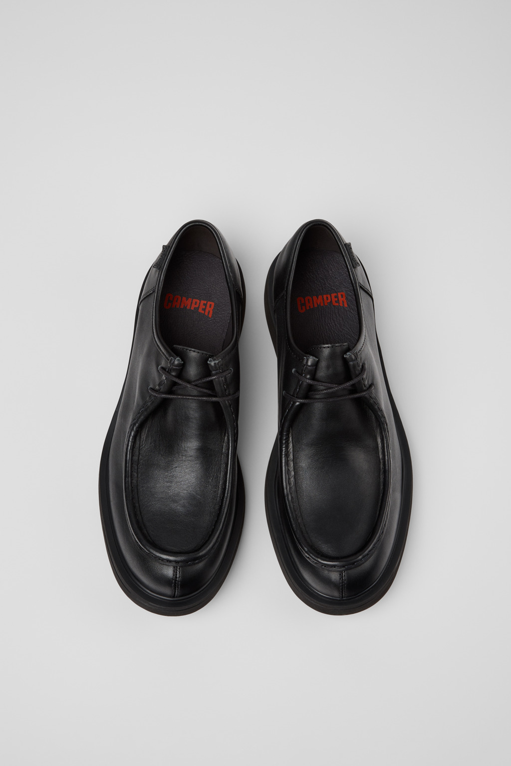 Norman Black Leather Shoes for Men. - Image 4