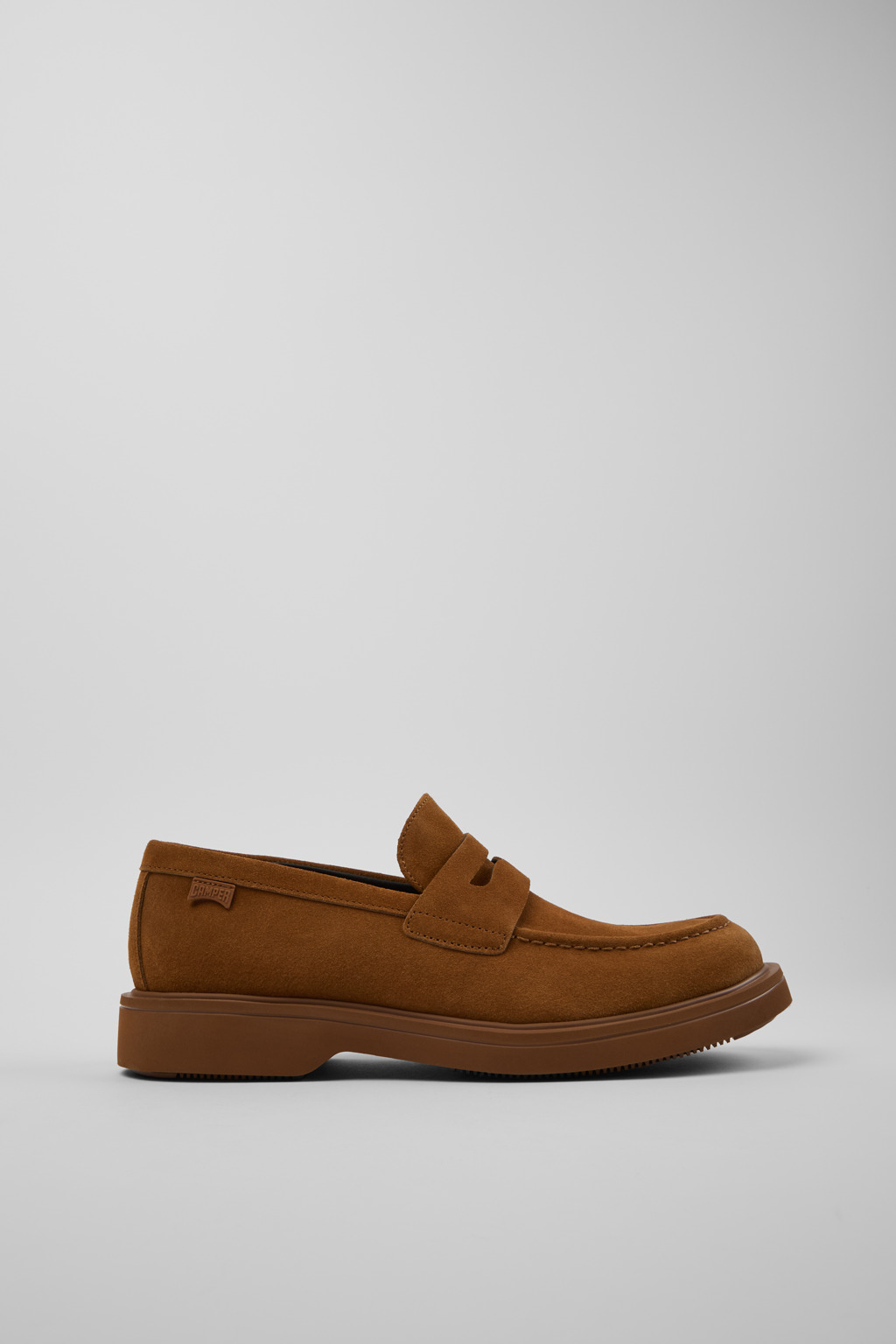 Norman Brown Nubuck Men's Shoes. - Image 2