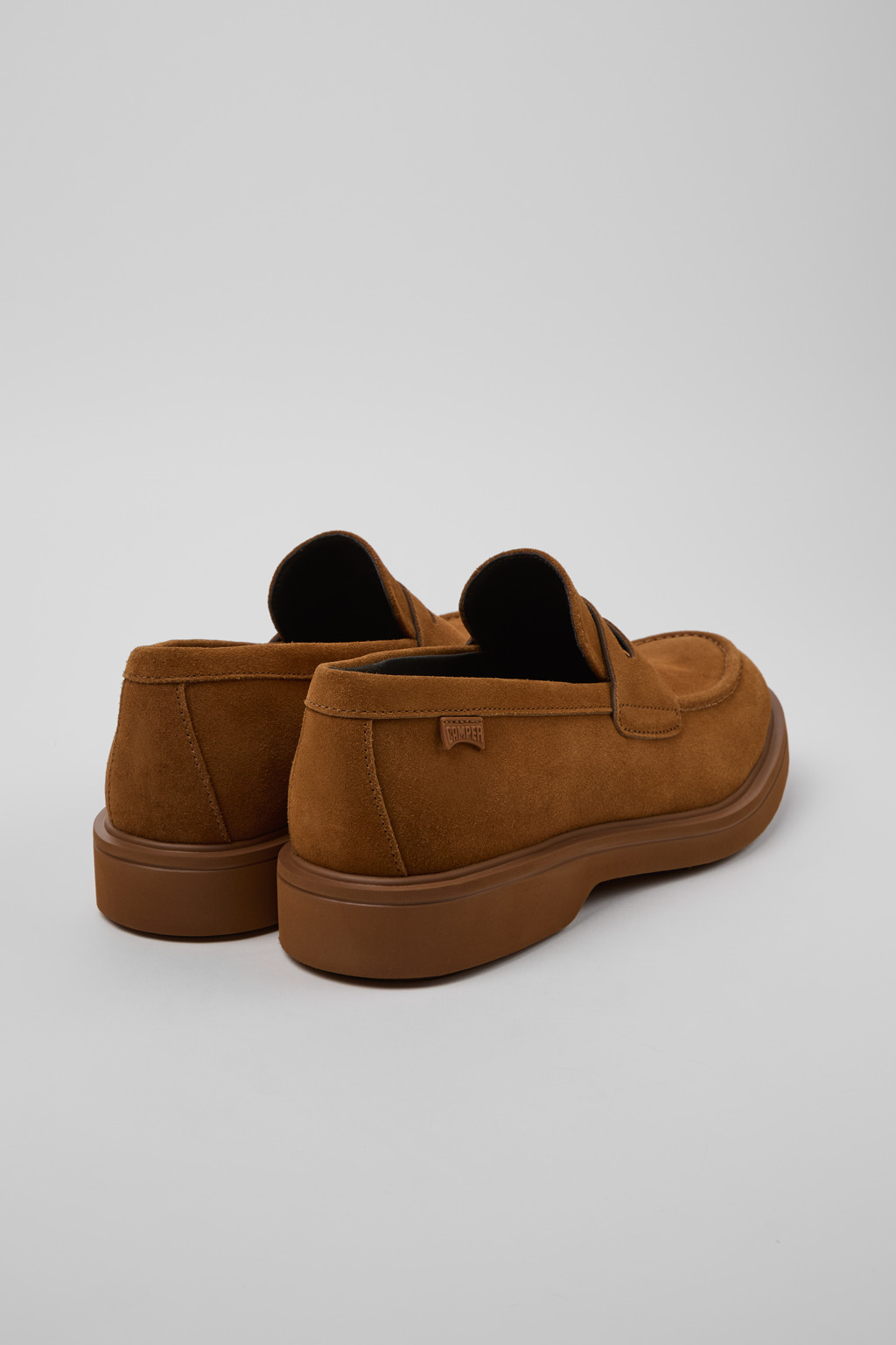 Norman Brown Nubuck Men's Shoes. - Image 3