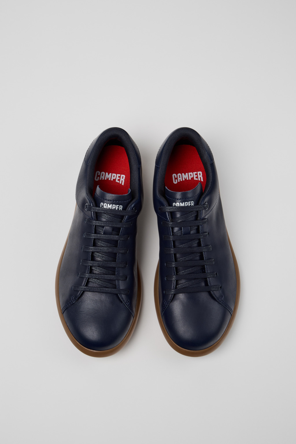 Pelotas Soller Blue Leather Sneakers for Men. - Image 4