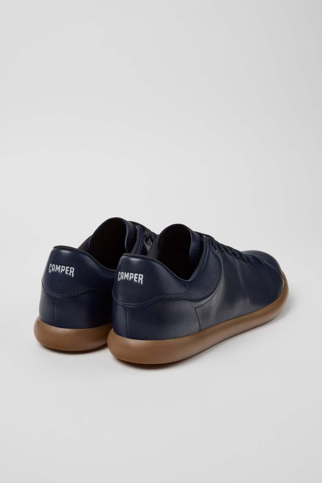 Pelotas Soller Blue Leather Sneakers for Men. - Image 3