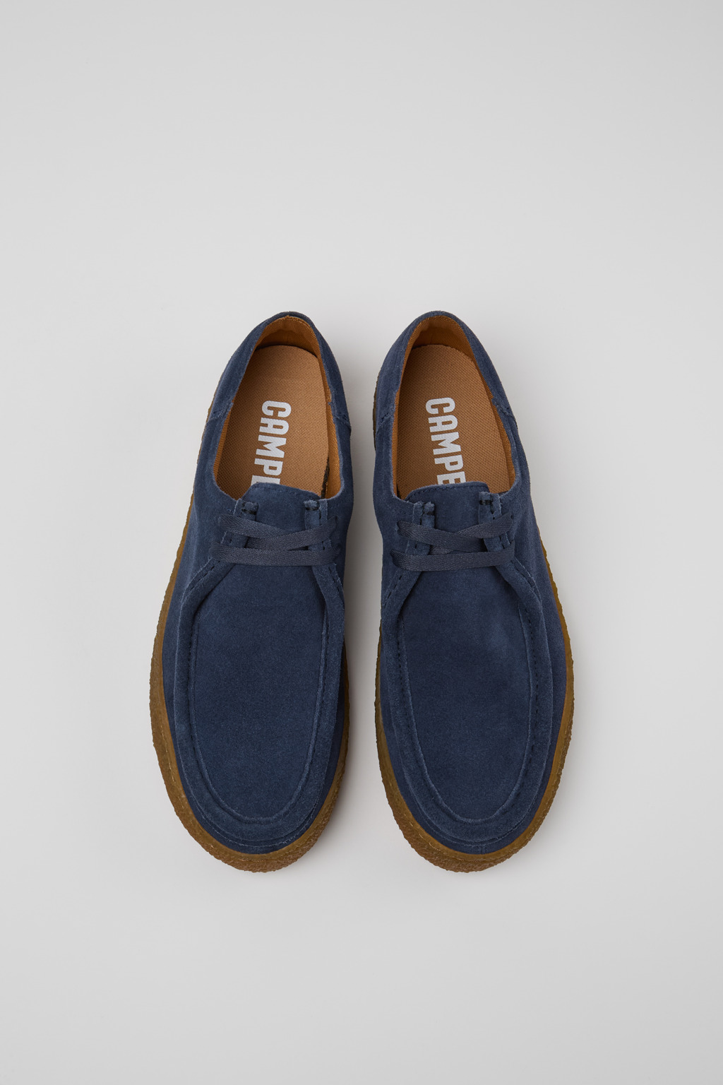 Peu Terreno Blue nubuck shoes for men - Image 4
