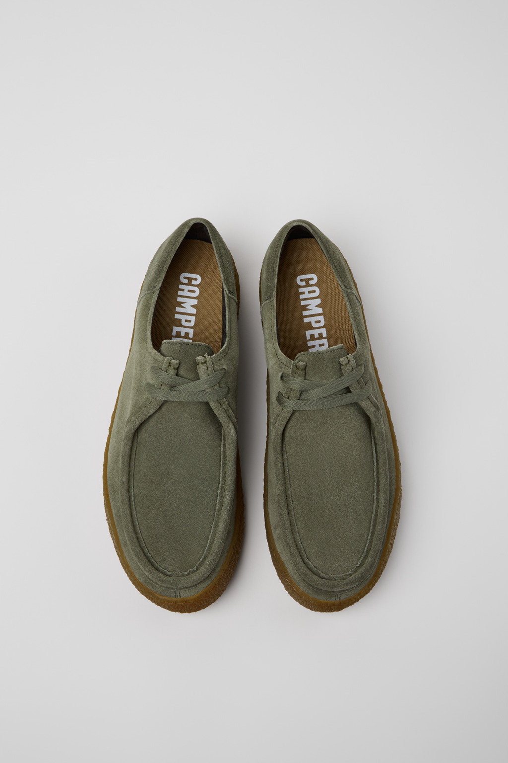 Peu Terreno Green Nubuck Shoes for Men. - Image 4