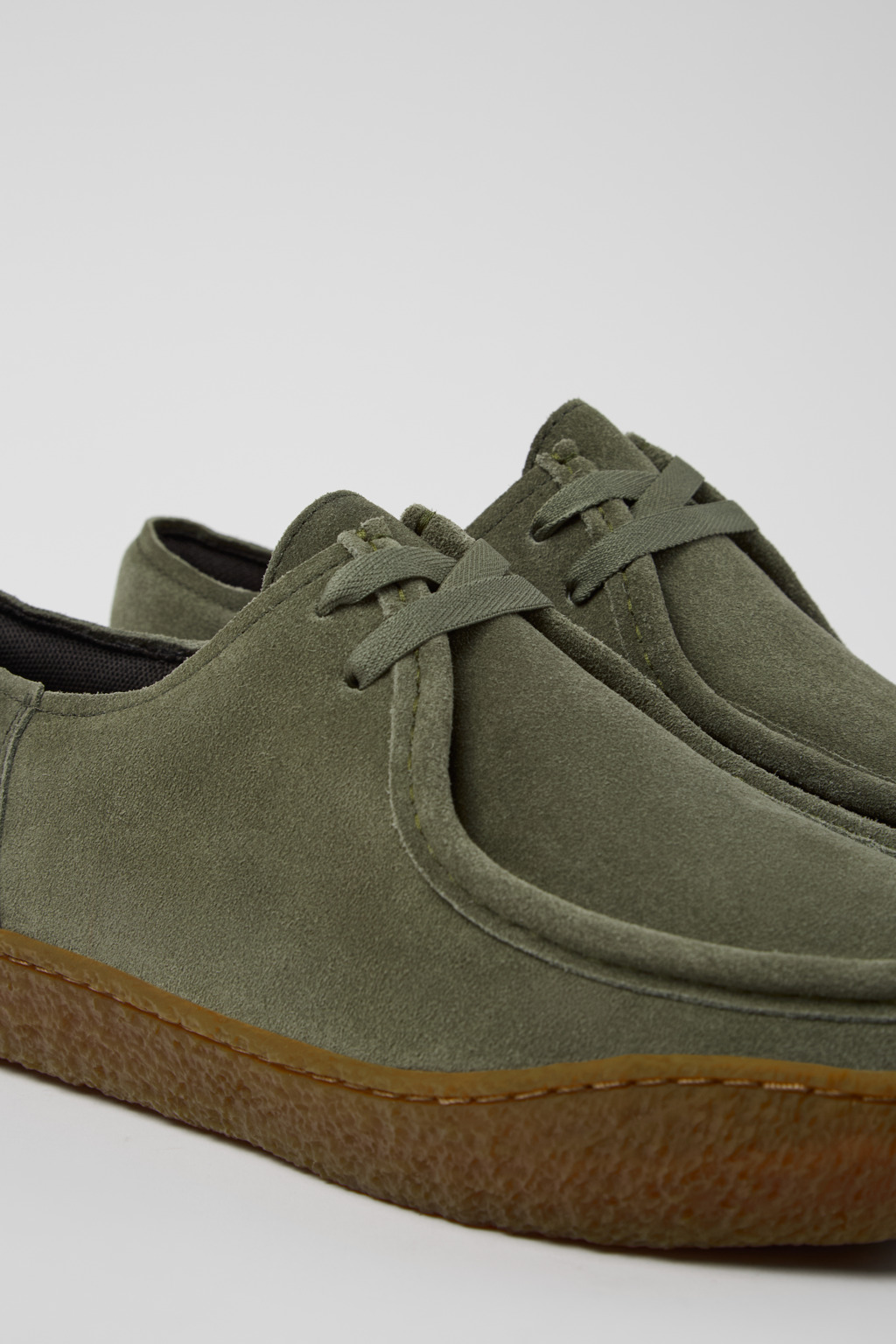 Peu Terreno Green Nubuck Shoes for Men. - Image 6