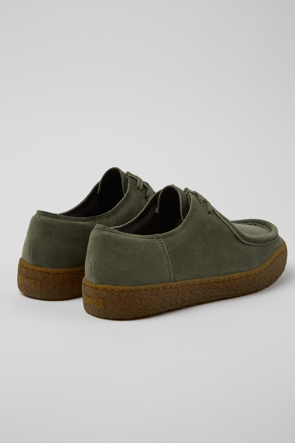 Peu Terreno Green Nubuck Shoes for Men. - Image 3
