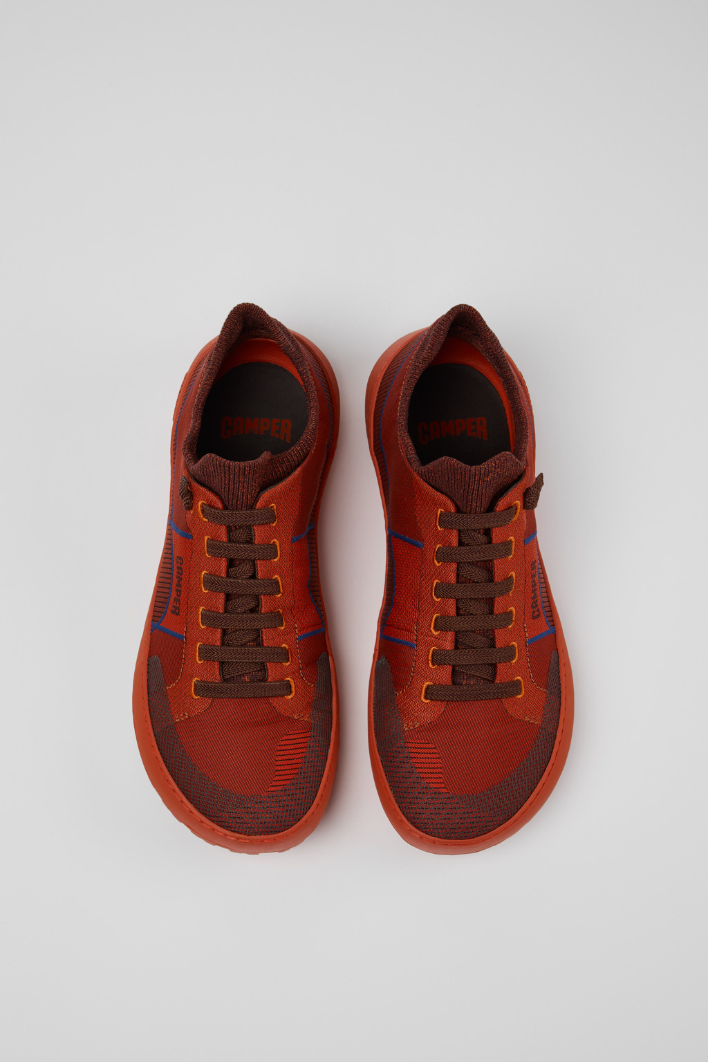 Peu Serra 360º Durable Burgundy Engineered Material Sneakers for Men - Image 5