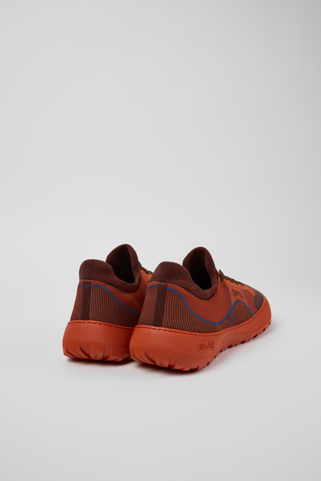 Peu Serra 360º Durable Burgundy Engineered Material Sneakers for Men - Image 4