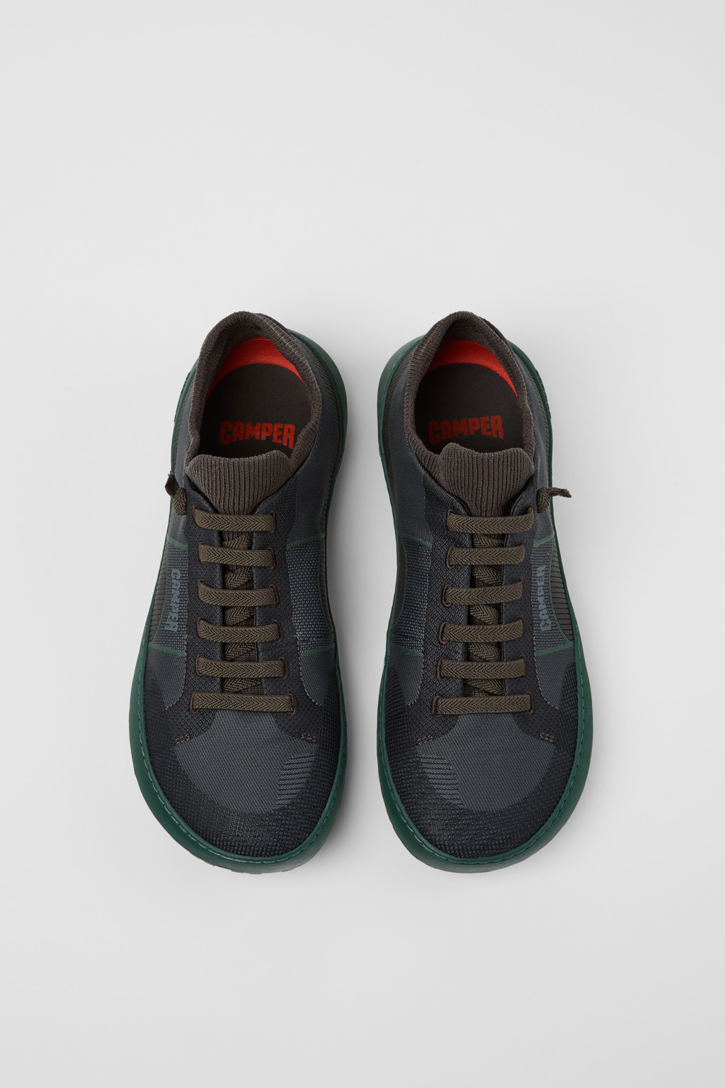 Peu Serra 360º Durable Gray Engineered Material Sneakers for Men - Image 4