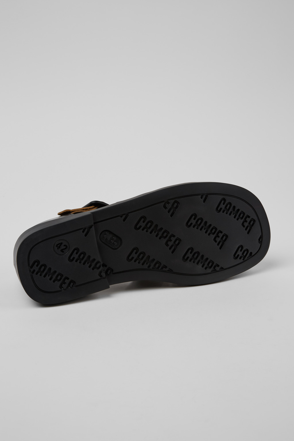 Don Black Leather Sandals for Men. - Image 5