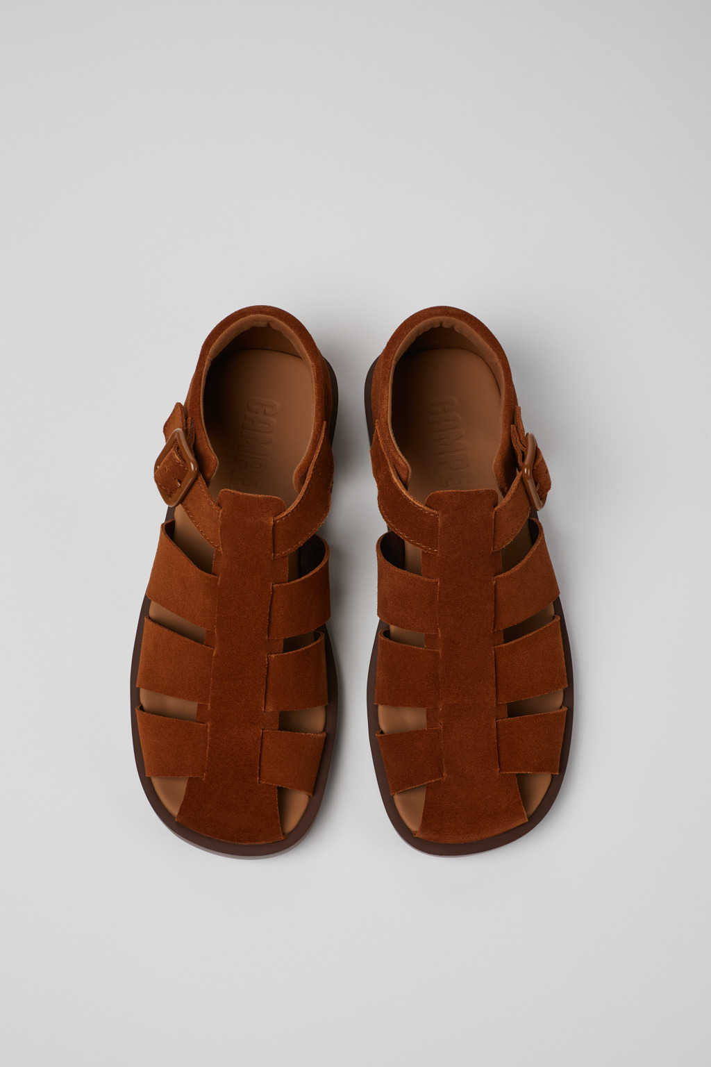 Don Brown Nubuck Sandals for Men. - Image 4