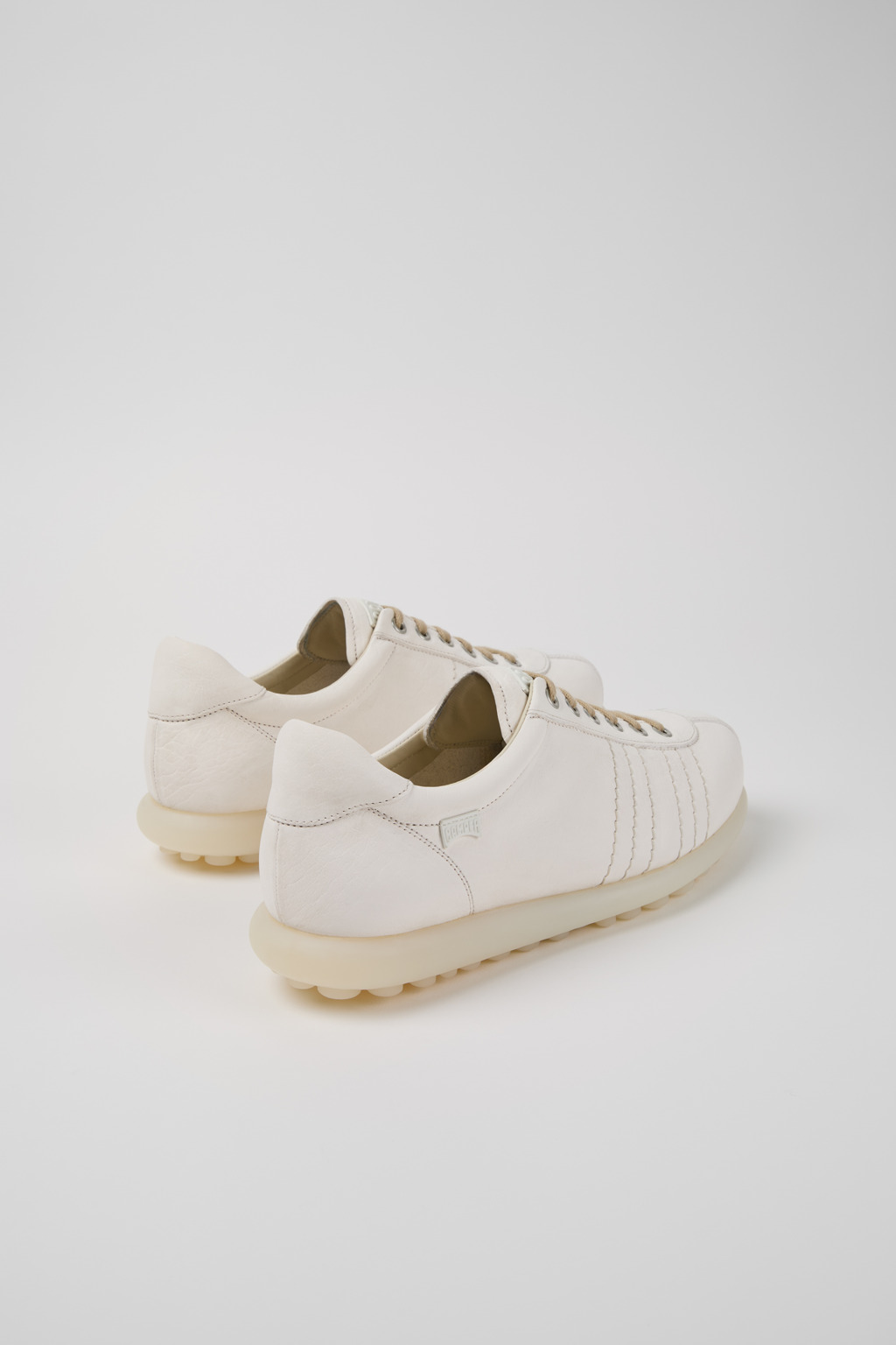 Pelotas White Leather Men's Shoes. - Image 3