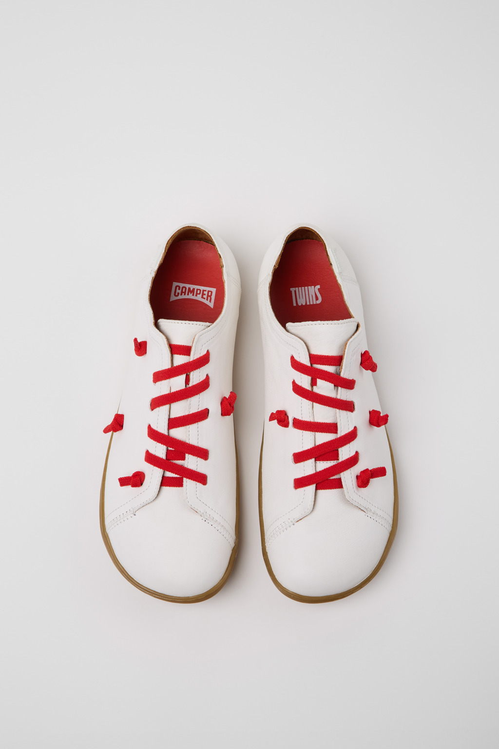 Twins White Vegetable Tanned Leather Shoes for Men. - Image 4