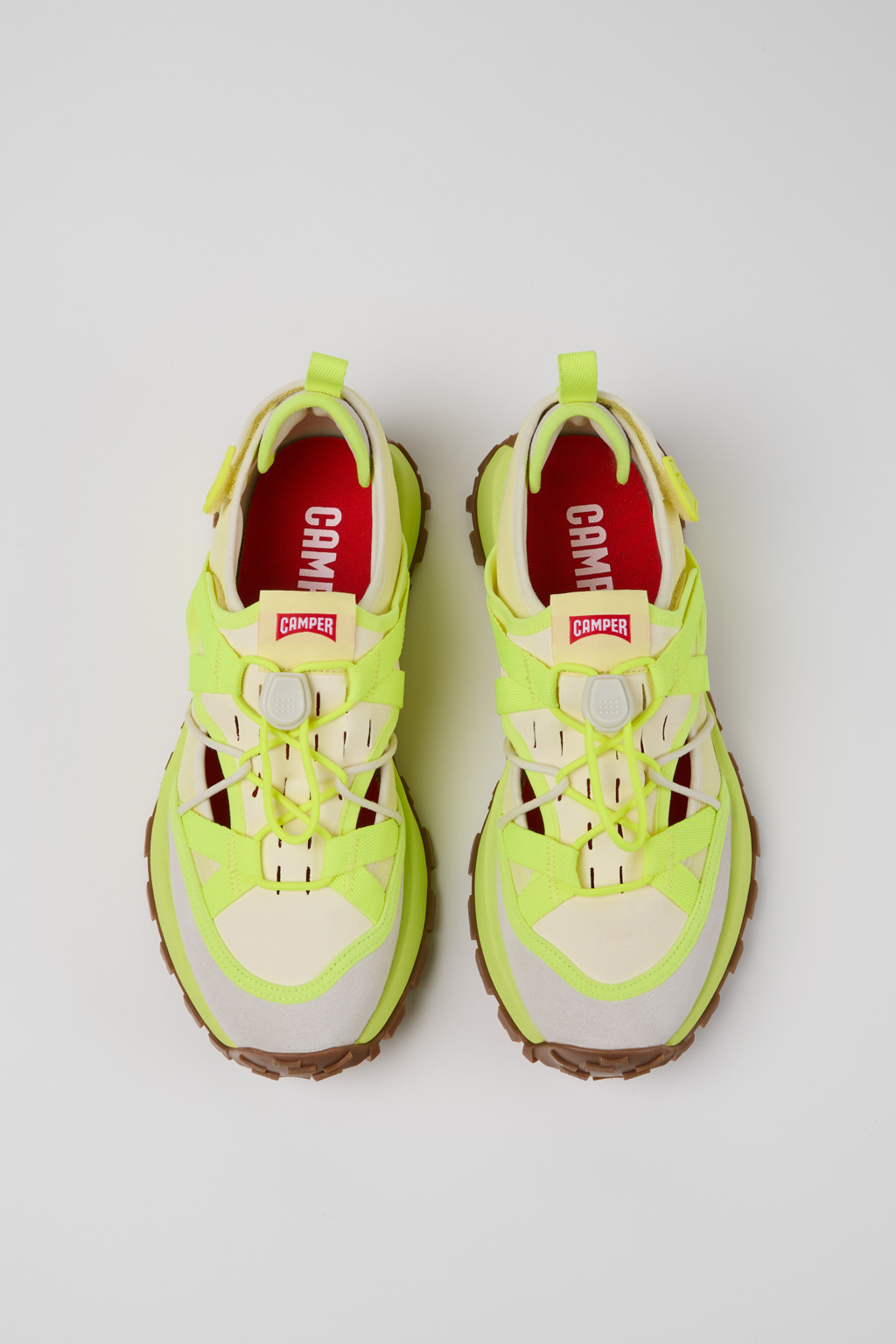 Drift Trail VIBRAM Multicolor Recycled PET and Nubuck Sneakers for Men. - Image 4