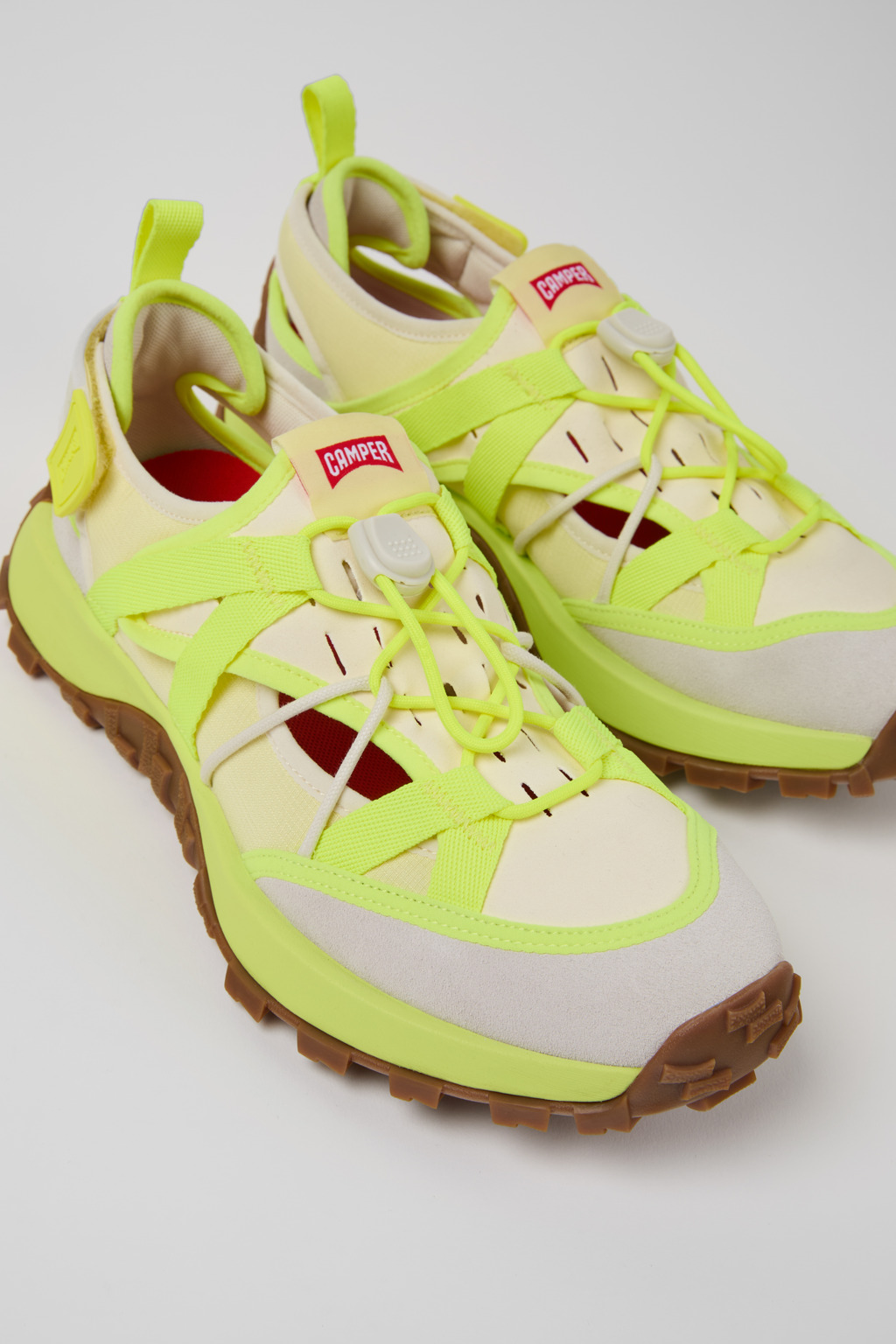 Drift Trail VIBRAM Multicolor Recycled PET and Nubuck Sneakers for Men. - Image 6