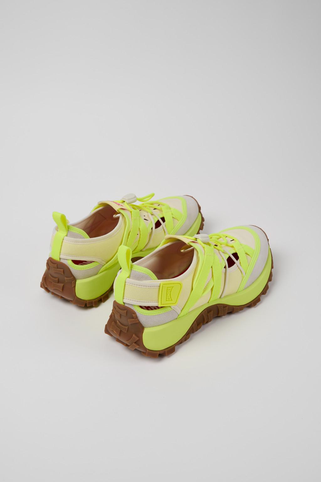 Drift Trail VIBRAM Multicolor Recycled PET and Nubuck Sneakers for Men. - Image 3