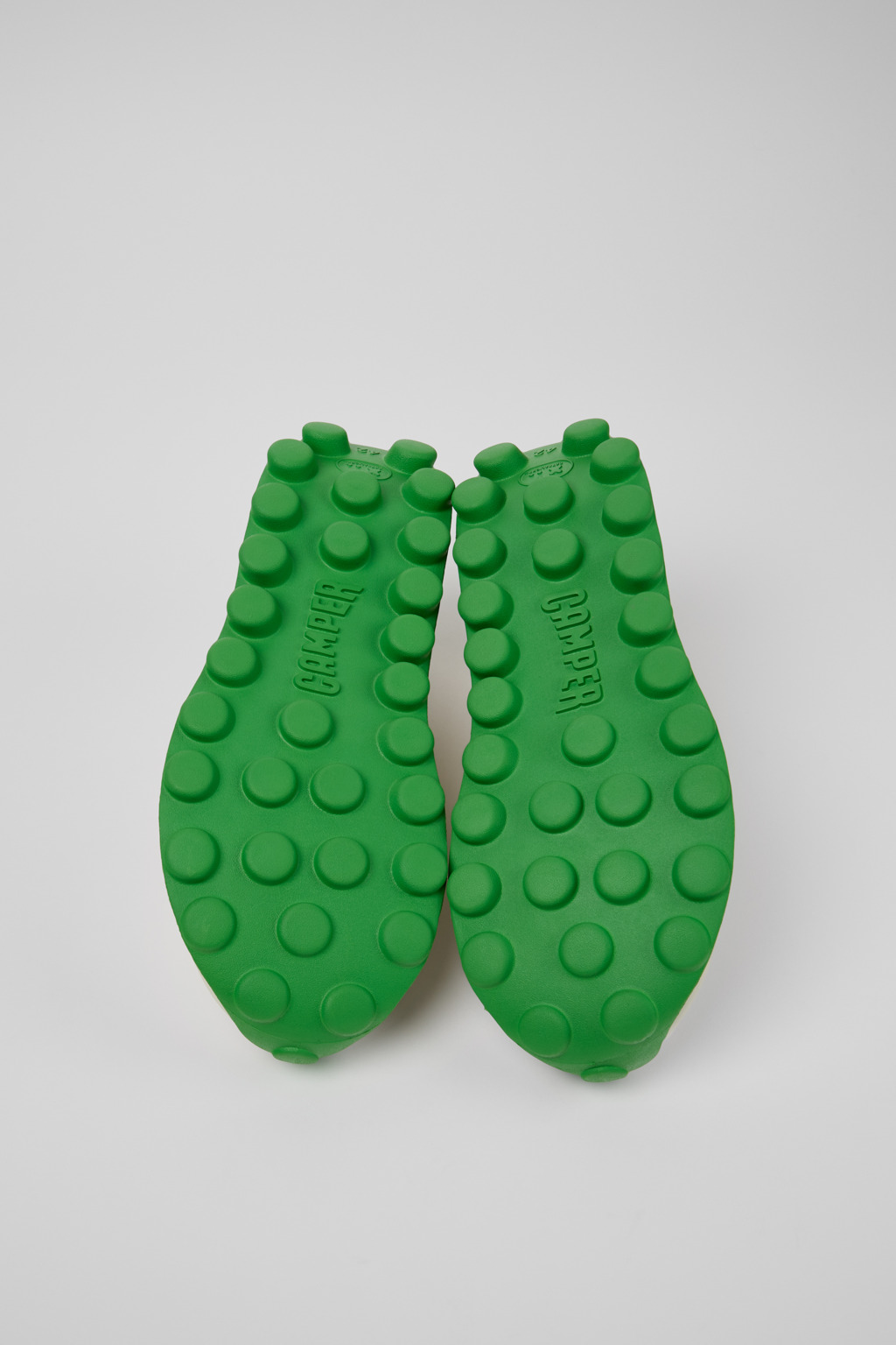 Camper x SUNNEI - PELOTISSIMA White and Green Textile Sneakers for Men. - Image 5