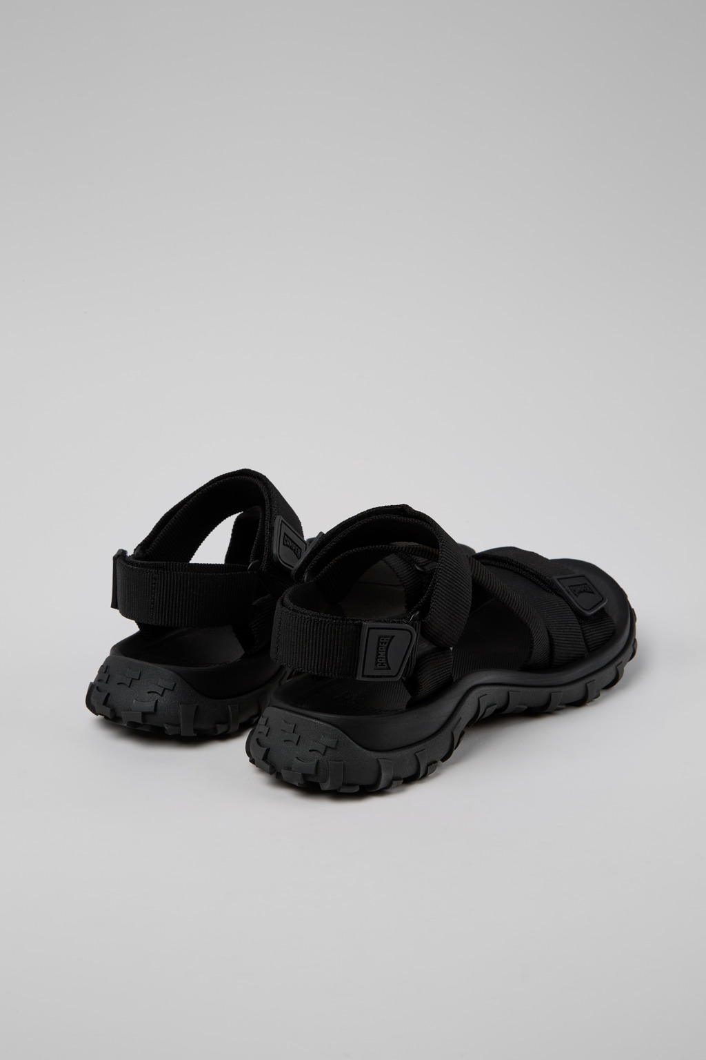 Drift Trail Sandal Black Textile Sandals for Men. - Image 3