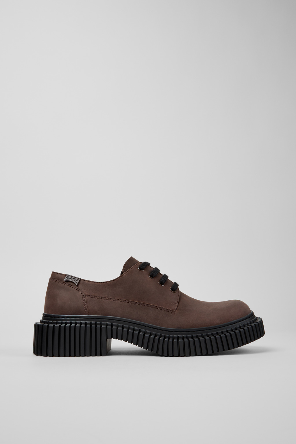 Pix Berlin Brown Nubuck Shoes for Men. - Image 2