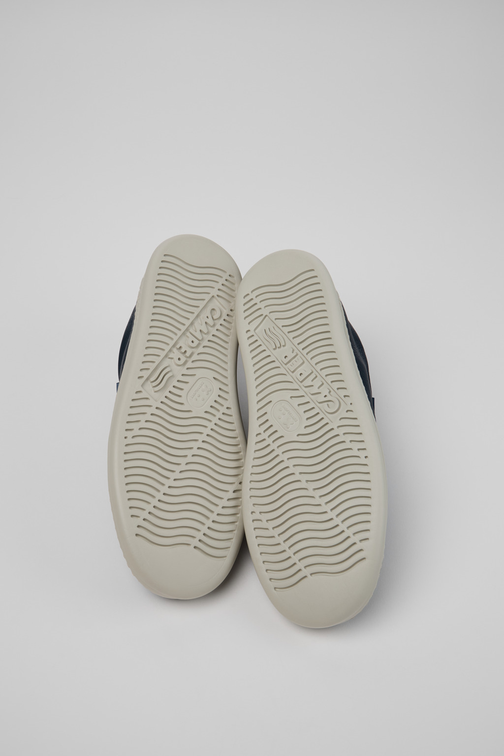 Runner Blue Leather and Nubuck Sneakers for Men. - Image 6