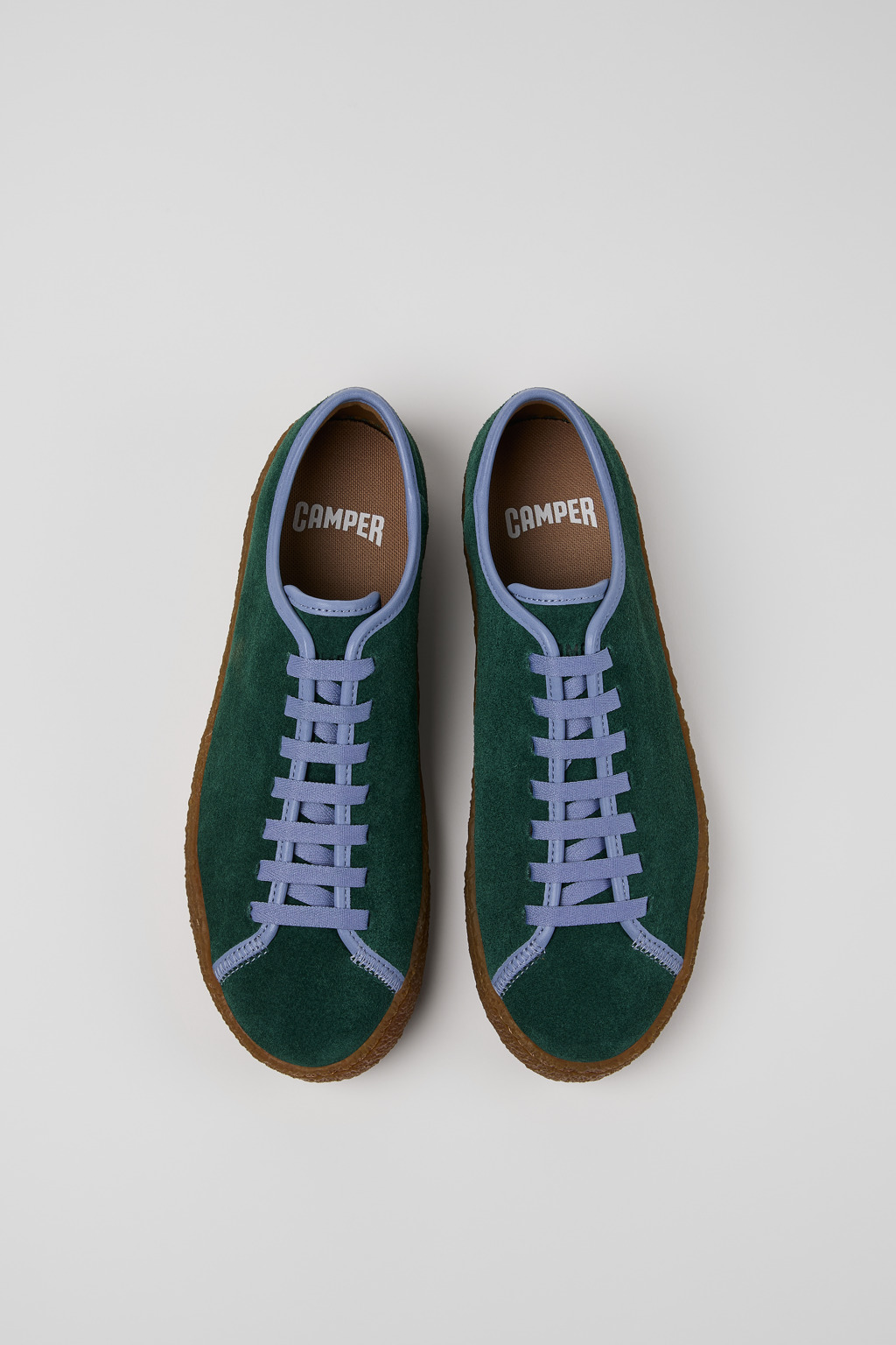 Peu Terreno Multicolor Suede and Leather Shoes for Men. - Image 5