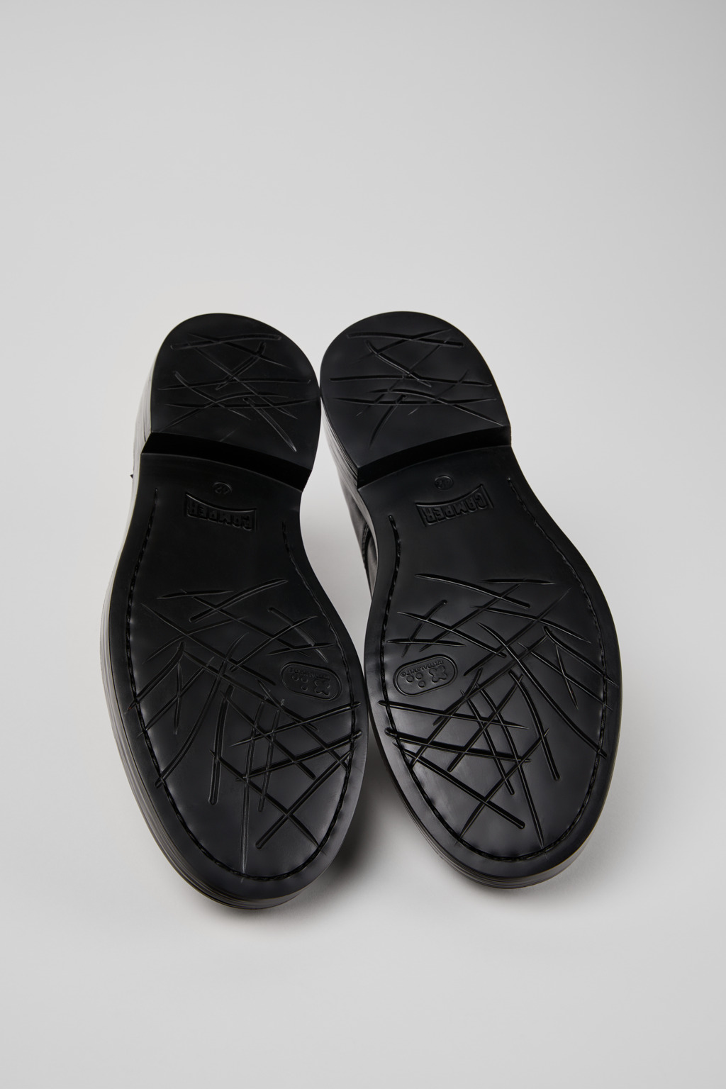 Twins Black Leather Shoes for Men. - Image 5