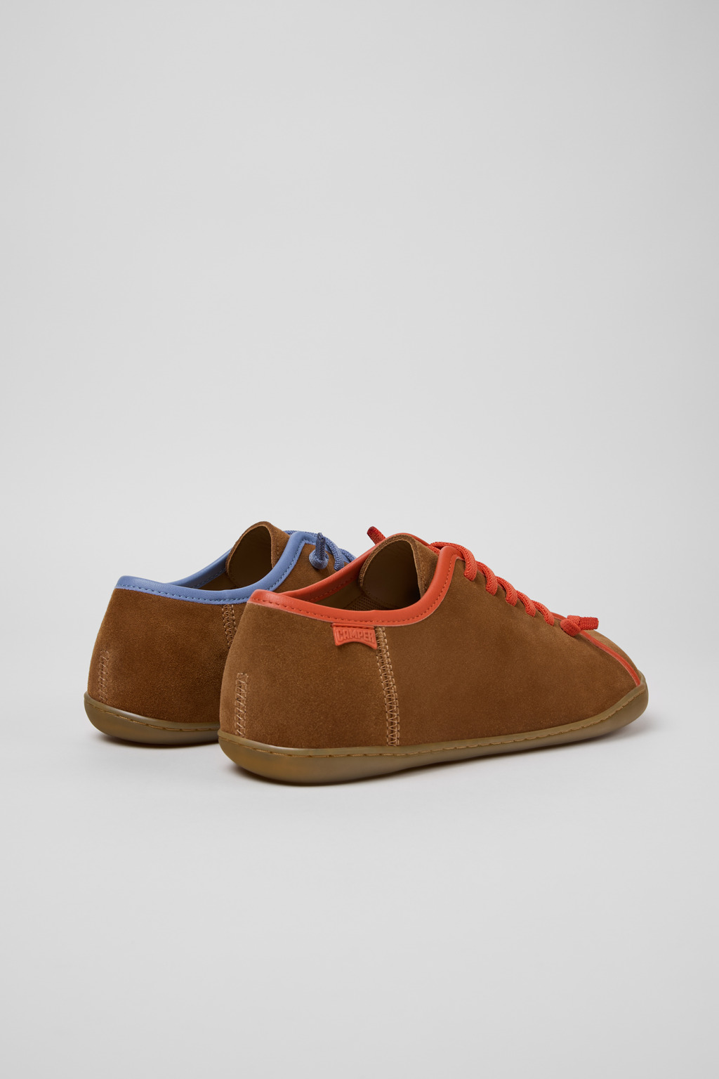 Twins Multicolor Suede and Leather Shoes for Men. - Image 3