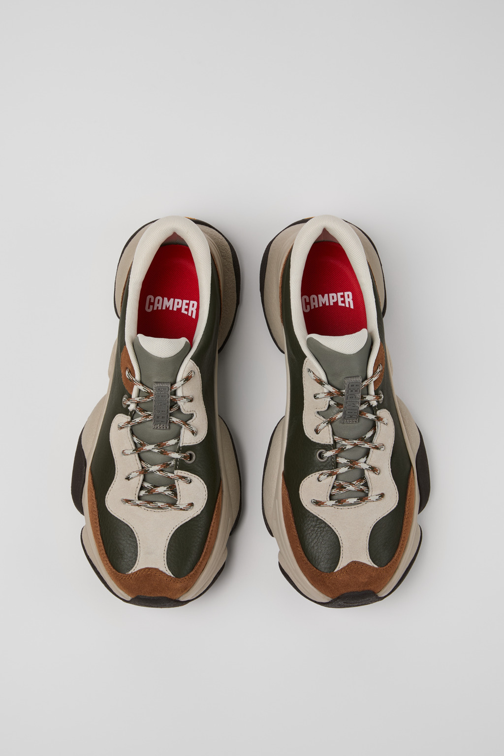 Karst 2 Multicolor Leather and Nubuck Sneakers for Men. - Image 4