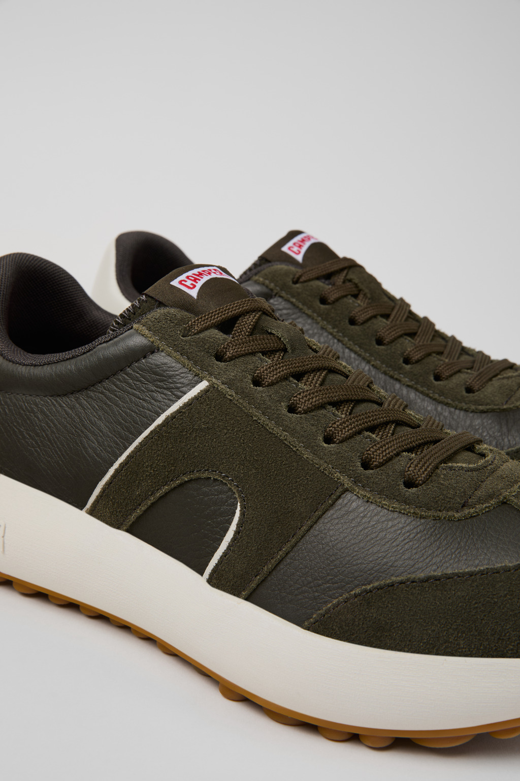 Pelotas Athens Multicolor Leather and Nubuck Sneakers for Men.