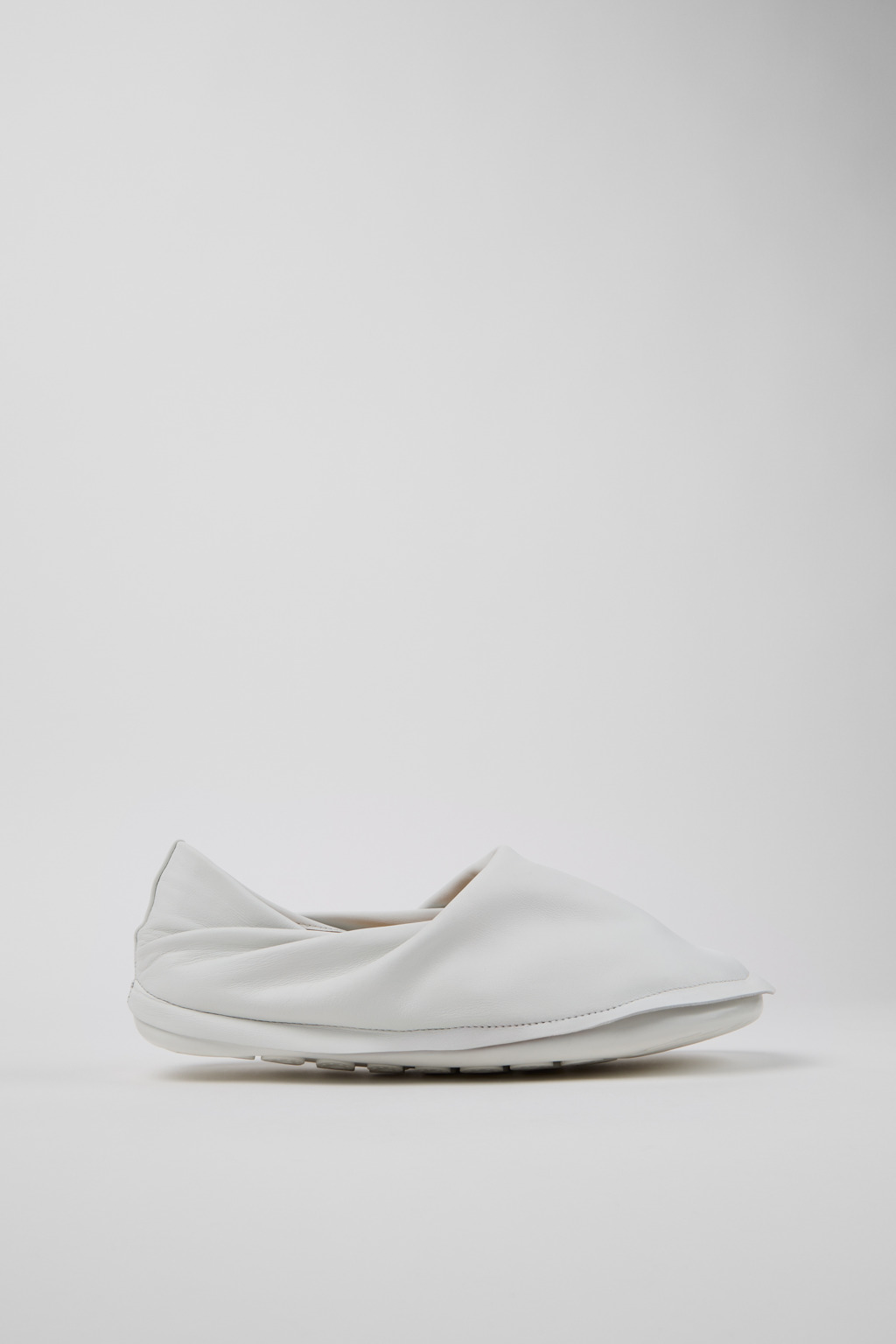 Camper x ISSEY MIYAKE - Peu Form White Leather Men's Shoes. - Image 2