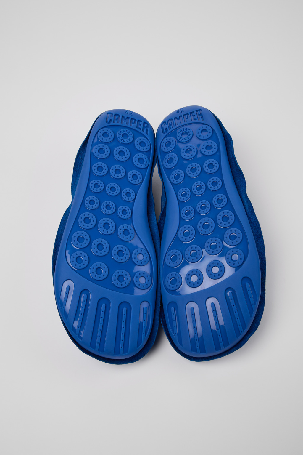 Camper x ISSEY MIYAKE - Peu Form Blue Leather Men's Shoes. - Image 5