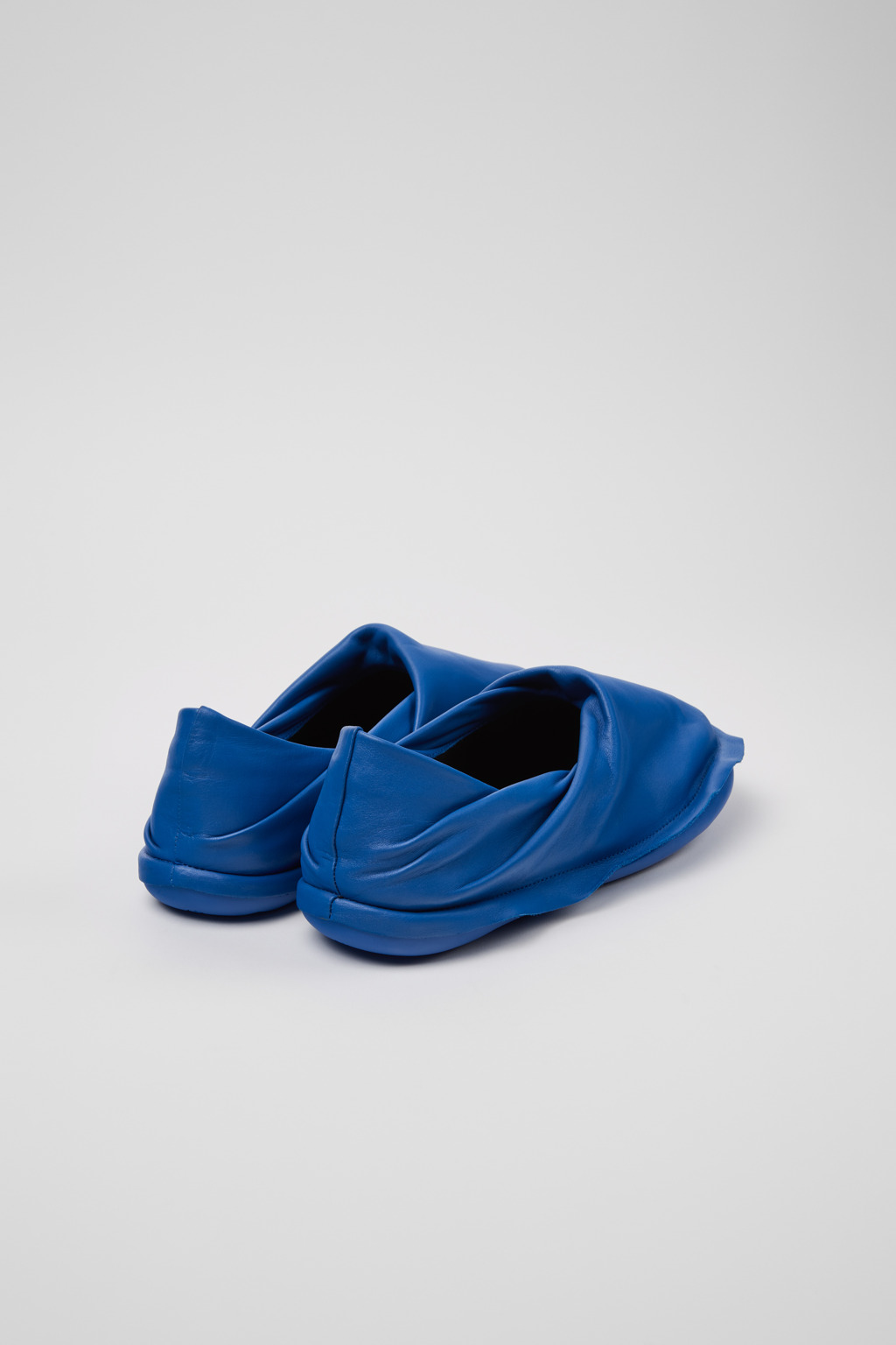 Camper x ISSEY MIYAKE - Peu Form Blue Leather Men's Shoes. - Image 3