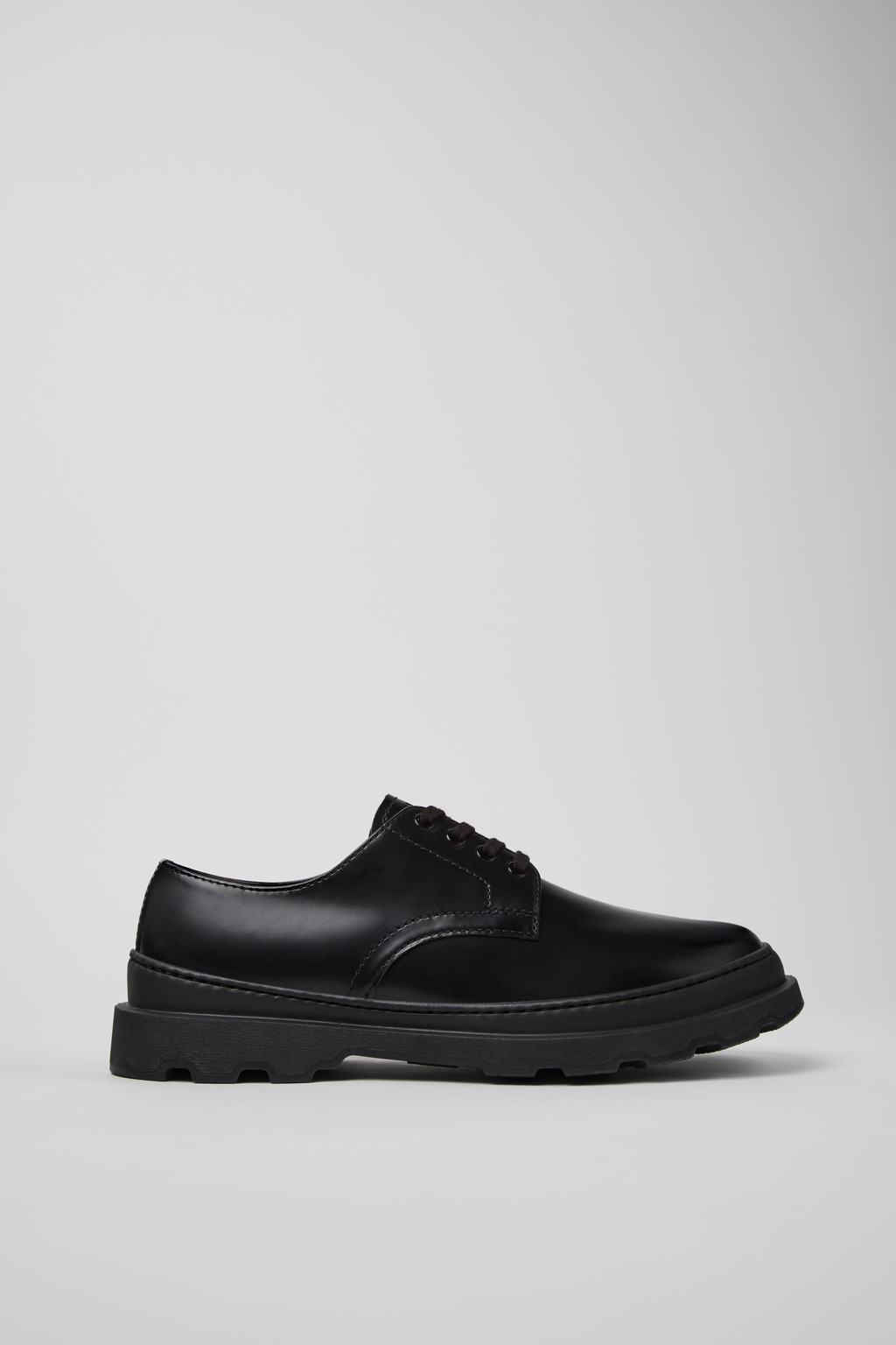 Brutus+ Black Leather Shoes for Men. - Image 2