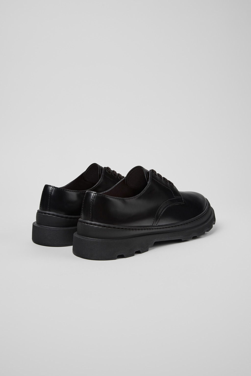 Brutus+ Black Leather Shoes for Men. - Image 3