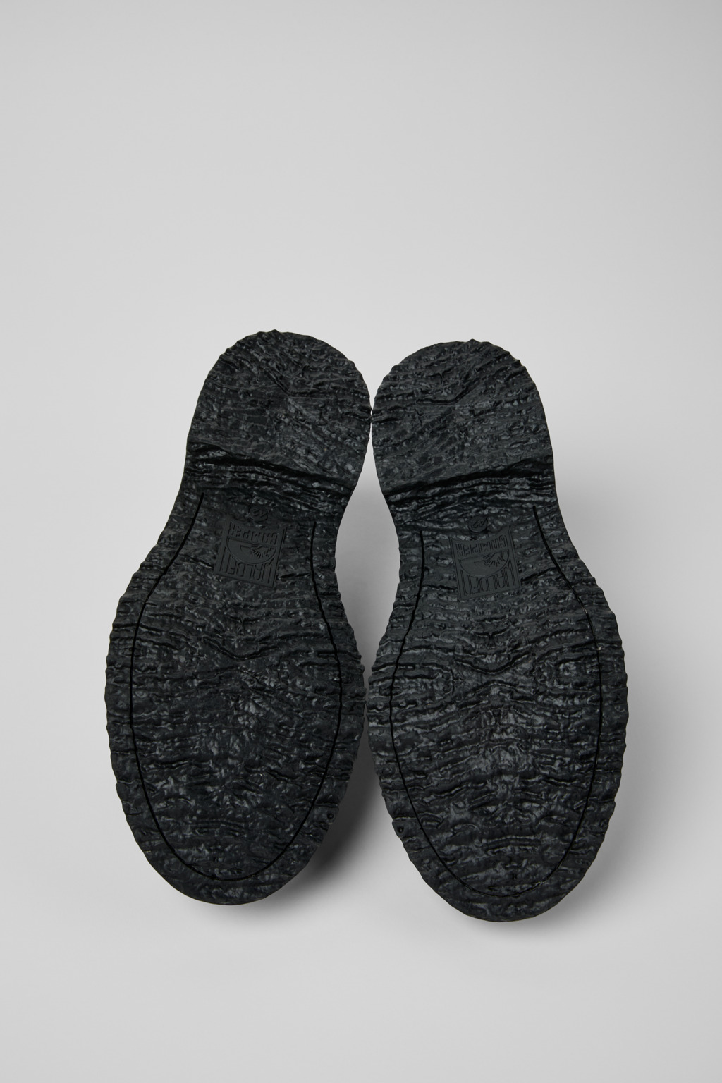 Twins Black and White Leather Nautical Shoes for Men. - Image 6