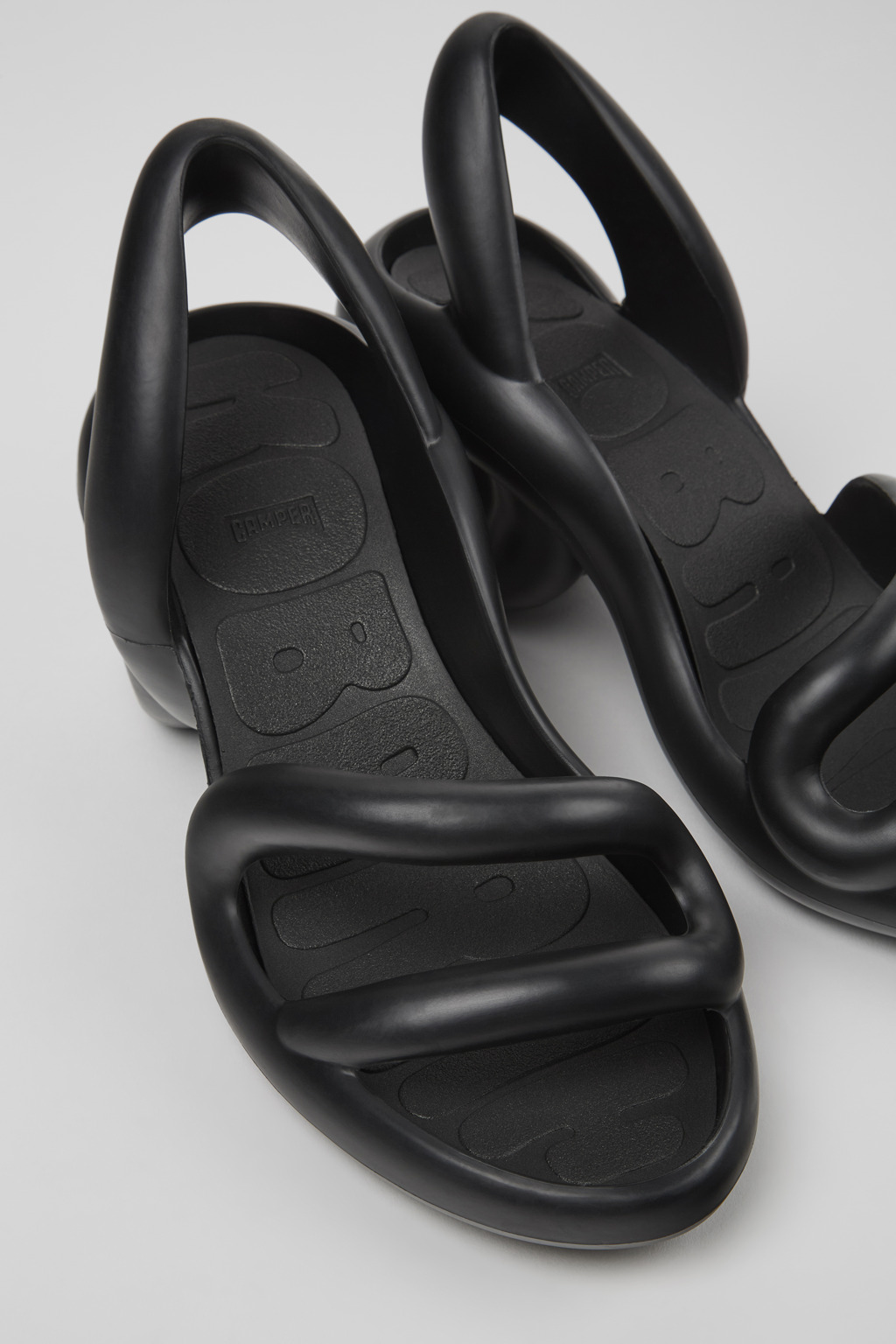 Kobarah Black Sandals for Women.