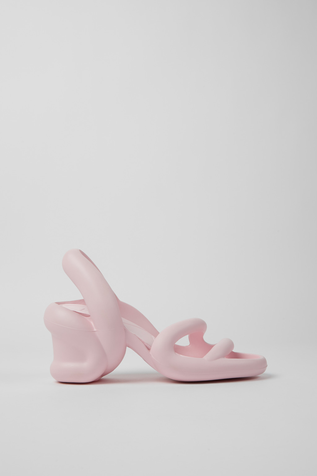 Kobarah Pastel Pink unisex sandals - Image 2